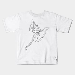 God King Ax Kids T-Shirt